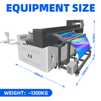 LK-1200 à grande vitesse 1200 mm taille grand format Epson I-3200 rouleau de tête d'impression et imprimante hybride à plat pour rouleau et matériau plat
