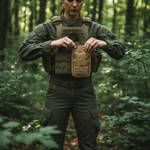 Pochette Médicale Tactique Légère Molle, Accessoire Outil EDC, Sac Banane Utilitaire pour Chasse et Activités de Plein Air - Product Image 6