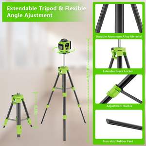 เครื่องวัด<span class=keywords><strong>ระดับ</strong></span>เลเซอร์สีเขียว 3 มิติ/4 มิติ แบบ 360 องศา <span class=keywords><strong>12</strong></span>/16 <span class=keywords><strong>เส้น</strong></span> สำหรับงานอุตสาหกรรม/งาน DIY พร้อมแบตเตอรี่ลิเธียม - Product Image 2