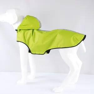 Hot Selling Simply Large Breed Blank Dog Clothes Accessories XXL Sport Apparel Dog Raincoat