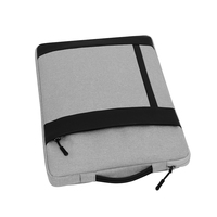 Étui pour ordinateur portable en polyester léger et portable avec logo personnalisé, bon marché, 11-16 pouces, sac de protection pour ordinateur portable pour iPad