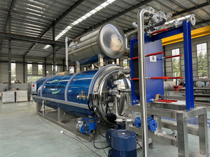 Wet Pet Food Retort Machine <strong>Hot</strong> Water Spray Autoclave <strong>Sterilizer</strong> for Glass Jar Bottles - Product Image 2