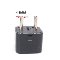 Adaptateur de voyage universel pour chargeur et prise électrique, fabriqué en Chine, compatible Royaume-Uni, Australie, États-Unis, Afrique du Sud vers l'UE - Vente chaude