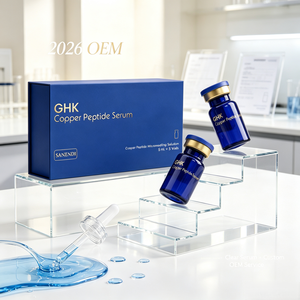 เซรั่ม GHK คอปเปอร์ เปปไทด์ เอสเซนส์บูสเตอร์ ผลิตภัณฑ์บำรุงผิวหน้าจากเกาหลี ผ่านการทดสอบโดยแพทย์ผิวหนัง ไม่ทดลองกับสัตว์ รับผลิตแบบ OEM - Product Image 2