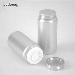 Premium Aluminum Pill Bottle for Medicine Supplements - Wide Mouth Easy <b>Open</b> Pull Tab Drug <b>Storage</b> Tin Wholesale - Product Image 1