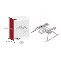 BangBoBi MINI 3 PRO Tripod Lipat dengan Bracket Peninggi & Aksesoris Landing Gear Bahan ABS Abu-abu Termasuk Landing Gear