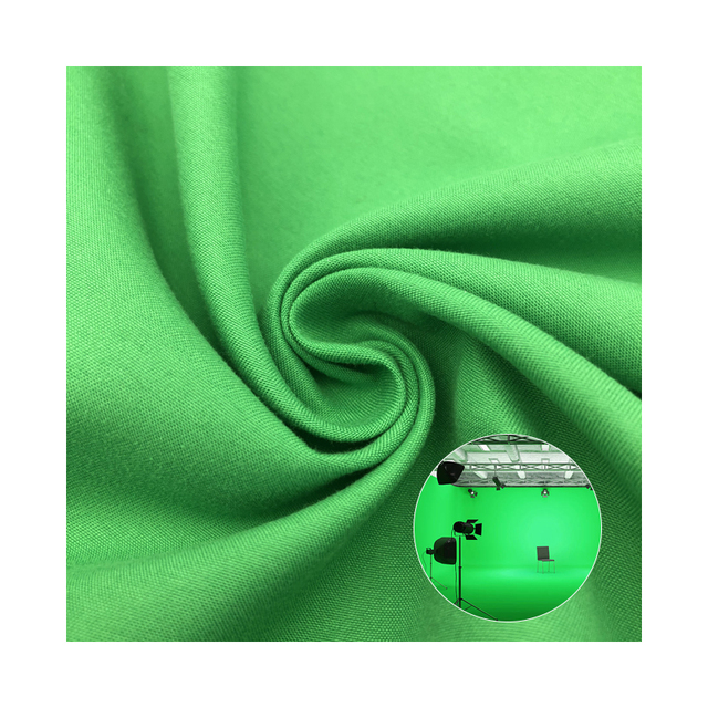 Chromakey One-sided Brushed Green Screen Fabric Green Screen Kit Background for Photography