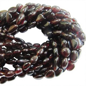 Natural Mozambique Garnet <b>Beads</b>, Garnet Nugget Shape Tumbled 8 to 17mm - Product Image 1