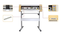 Precio de fábrica 24 pulgadas plotter máquina de corte de vinilo con cámara