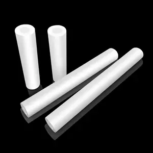 Customization Brand New Wear-resistant PTFE Hollow Tube White PTFE Tube High-temperature Resistant PTFE Tube