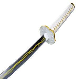 <span class=keywords><strong>Espada</strong></span> de juguete de madera de Anime Demon Slayer, Agatsuma <span class=keywords><strong>Zenitsu</strong></span> - Product Image 3