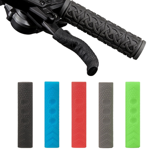 Housse de protection de guidon en silicone pour vélo, <span class=keywords><strong>1</strong></span> paire, antidérapante, accessoires de vélo - Product Image 2
