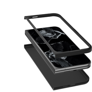 Saiboro sợi carbon sang trọng chống sốc trường hợp điện thoại cho Google Pixel 10 Pro gấp với chủ thẻ được thực hiện tại Quảng Châu - Product Image 3