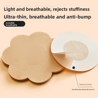Vente en gros de couvre-mamelons jetables ultra-fins non tissés respirants anti-choc couvre-seins sexy accessoires intimes invisibles