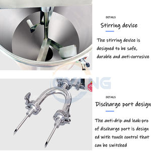 Prix le <span class=keywords><strong>moins</strong></span> cher Grand distributeur de chocolat de table 8kg 10kg faisant la machine à beignets électrique - Product Image 5