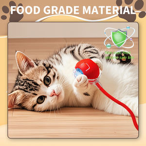 2025 sıcak yeni kuş ses hareket aktive kedi oyuncaklar elektrikli akıllı kendini haddeleme kedi topu otomatik hareketli interaktif kedi oyuncaklar top - Product Image 2