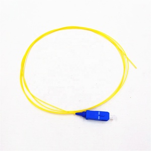 <b>Fiber</b> Optic Pigtail 0.9mm Single Mode SC-UPC/APC <b>Fiber</b> Pigtail <b>Fiber</b> Optic Pigtail - Product Image 1