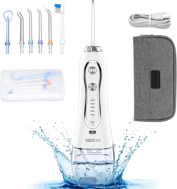 H2ofloss Cordless Dental Water Flosser Portable