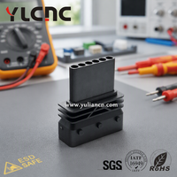 Connecteur de faisceau de câblage automobile en laiton et nylon 12V mâle 6P, adaptateur de prise IP67 pour pédale électronique du gaz