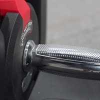 VIGFIT Haltères en acier portables pour la musculation à domicile, poids libres, ensemble d'haltères réglables de 5 à 52,5 lb