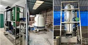 XFCommercial Stainless Steel Tube <b>Ice</b> Making <b>Machine</b> Large Capacity Industrial for Fishery, Water Plant Produces Solid Cylindric - Product Image 2