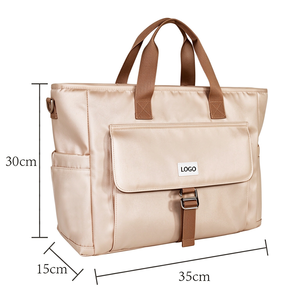 Bolsa Térmica Plegable de Poliéster de 15L para Almuerzo, Pañales y Almacenamiento, con Cierre de Cremallera, Personalizada para Mujer - Product Image 4