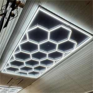 Nouveaux produits – Éclairage de travail LED en nid d'abeille 6500K – Tube lumineux de plafond le plus vendu, idéal pour les garages et les stations de <span class=keywords><strong>lavage</strong></span> auto - Product Image 3