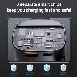 <span class=keywords><strong>Cargador</strong></span> de Coche Retráctil SUNDA 84W 1A2C PD, <span class=keywords><strong>Cargador</strong></span> Rápido USB C para Teléfonos Móviles - Product Image 4