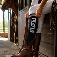 Chaussettes d'équitation professionnelles pour hommes et femmes, personnalisables avec logo, respirantes, haute performance, faible MOQ, livraison rapide