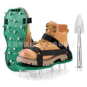 Outils de jardinage transfrontaliers : Pelle et chaussures à clous de 42 cm en polypropylène gonflable, sans installation, pour ameublir la terre et la pelouse - Product Image 1