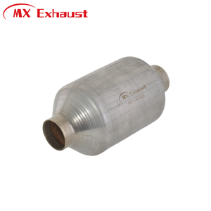 Suku Cadang Mesin Mobil Katalis Mobil 2'' 2.5 Inch Universal High Flow Front Catalytic Converter Cocok dengan Port O2 - Product Image 2