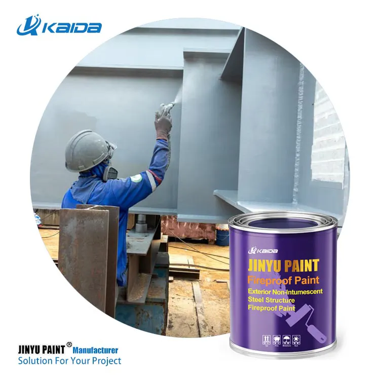 Environmentally Friendly Fire Proof Paint Exterior Non-Intumescent Steel Structure Fireproof Paint Fire Retardant Paint