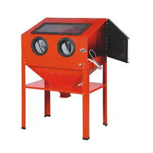 Heavy duty Industry 220L Vertical Sandblast Cabinet for sale