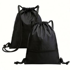 Custom Logo Gift School Travel <b>Drawstring</b> Gym Sport Bag Sublimation Printed Nylon Polyester Promotional <b>Drawstring</b> <b>Backpack</b> - Product Image 4