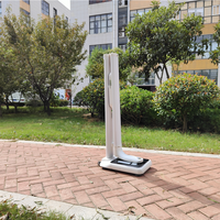 Máquina de índice de masa corporal utomatic height weight IMC, balanza de equilibrio de pie