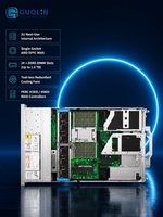 Serveur DELL PowerEdge R5715 2U pour la virtualisation et l'hébergement cloud, serveur multi-locataires pour centre de données