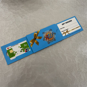Boîte porte-carte-cadeau CS1, impression numérique personnalisée, emballage coulissant en papier pour cartes-cadeaux - Product Image 4