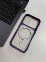 Coque de téléphone magnétique BAILI, style homme, bicolore, effet toucher peau, anti-goutte, pour iPhone 17 15 Pro – Vente en gros usine