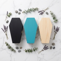 Cercueil pour animaux de compagnie personnalisé en bois massif pour chien, chat, oiseau, avec impression UV, boîte commémorative pour crémation
