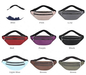 Riñonera de Poliéster Personalizada, Impermeable, con Diseño Bordado, para Viajes, Deportes y Running, con Cierre - Product Image 5