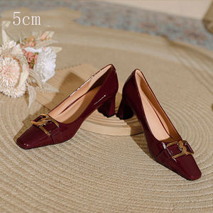 Scarpe con <span class=keywords><strong>Tacco</strong></span> Alto da Donna 5-7 cm Nere Beige <span class=keywords><strong>Bordeaux</strong></span> Taglie 34-40 per Signore - Product Image 6