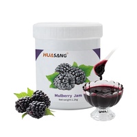 HENGZHI Groothandel Moerbeienjam Fruitstroop Concentraat Vruchtvlees Bulk Fruitjam voor Bubble Tea Bakkerij Dessert Topping Fabriek