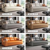 Juego de Sofá Cama JINS de Diseño Moderno, Ecológico, Duradero y Suave para Almacenes y Salas de Estar en Villas, Uso Multifuncional
