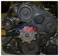 Ensemble moteur diesel d'origine D4BA D4BF D4BH 2.5L pour Hyundai
