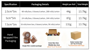 Nastro Kinesiologico Impermeabile e Antitraspirante in Cotone 7,5cm*5m con Motivo Stampato, Forte Tenuta per Sport Unisex, Fitness, Corsa, Nuoto - Product Image 5