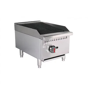 <span class=keywords><strong>Griglia</strong></span> a Gas ad Alta Potenza Certificata ETL per Attrezzature da Cucina Alberghiera, per Bistecche, Ali di Pollo e Spiedini di Agnello - Product Image 6