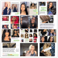 Meilleure vente 360 perruque de cheveux humains Invisible Drawstring Full Hd Lace Front, perruque sans colle pré-plumée 13X6 cheveux humains droits