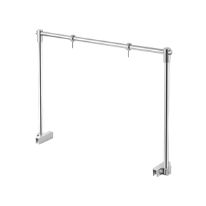 WEEKAQUA Support de Lampe pour <span class=keywords><strong>Aquarium</strong></span> en Acier Inoxydable 150cm, Modèle DJ-L-L150, pour <span class=keywords><strong>Éclairage</strong></span> d'<span class=keywords><strong>Aquarium</strong></span> <span class=keywords><strong>200L</strong></span>, Lampe Fixe Écologique pour Cuisine et Salon - Product Image 4