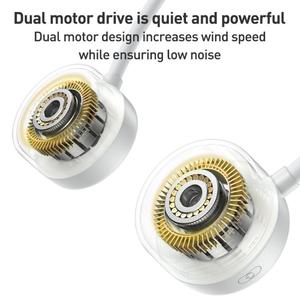 Ventilateur <span class=keywords><strong>portable</strong></span> pour le cou Yesido YF17 (gris blanc) - Product Image 4