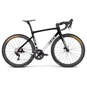 TRIFOX Super light Rennrad 700C Voll carbon Räder Rahmen Hytraulische Scheiben bremse 22-Gang-Carbon-Rennrad